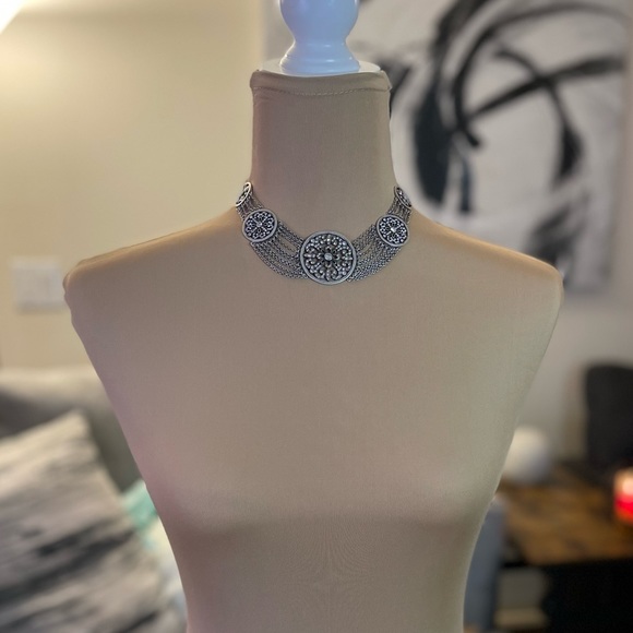 Touchstone Crystal Angelique Collar Necklace - Picture 6 of 8